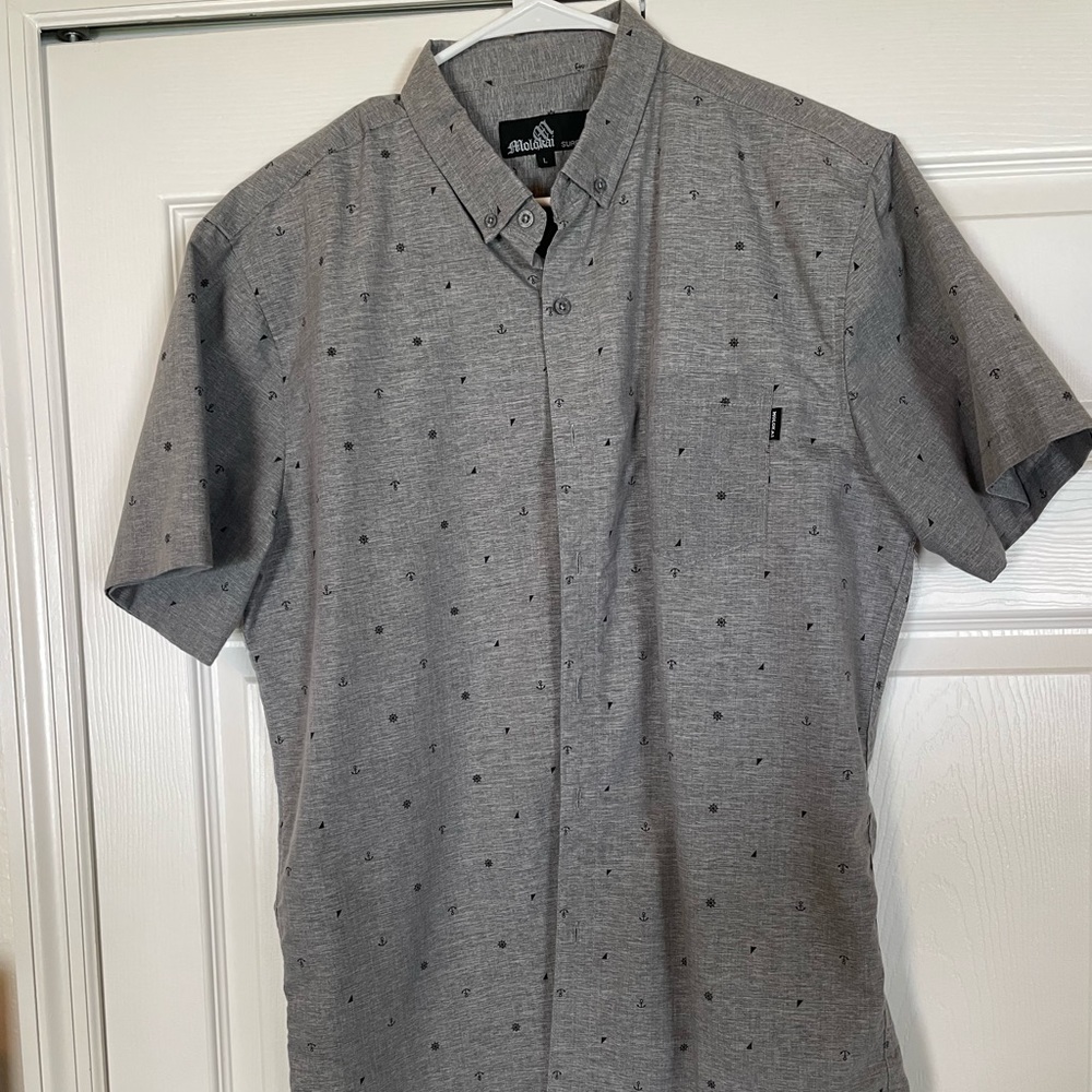 NWOT Molokai Surf Co. Mens shirt size Large